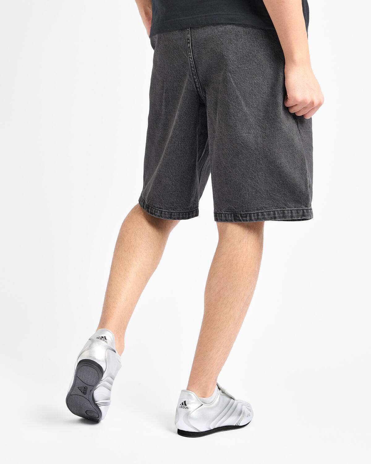 Dime Pleated Denim Shorts | DIME2SP2514BLK | AFEW STORE